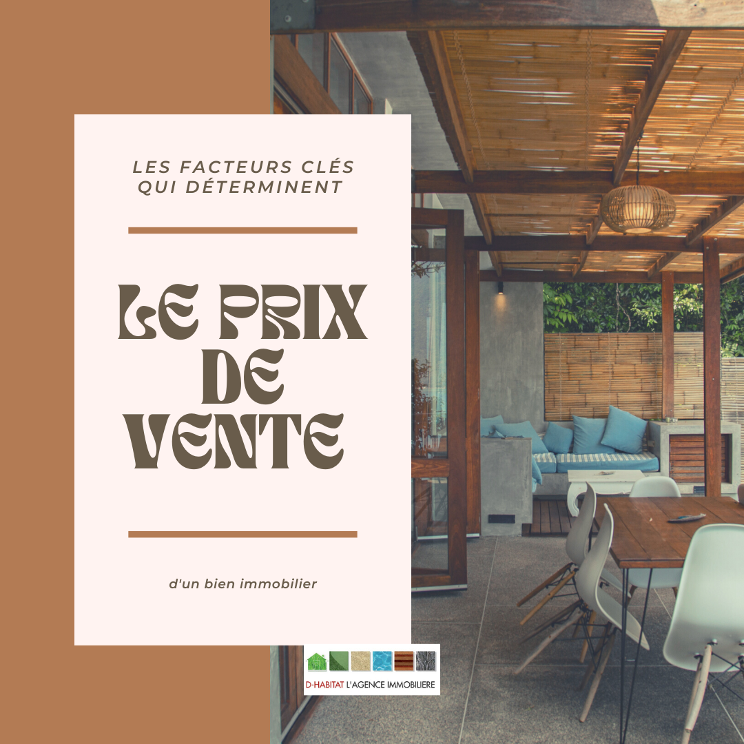 Découvrez dans cet article les principaux facteurs qui déterminent le prix de vente d'un bien immobilier. De l'emplacement à l'état de la propriété en passant par la taille, le marché immobilier et l'historique des ventes, chaque élément est décrypté pour aider les vendeurs à fixer un prix de vente juste et approprié.